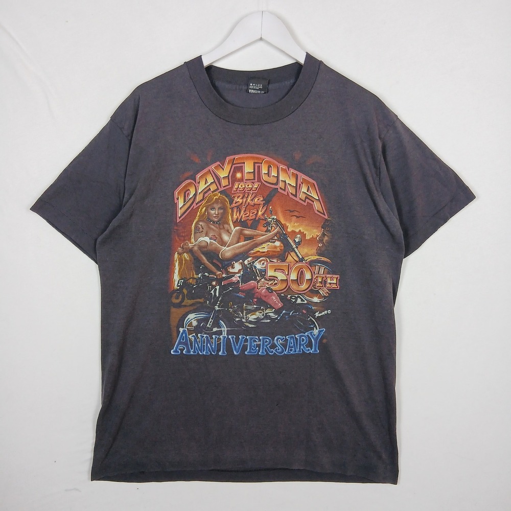 1991 Daytona Bike Week 50th Anniversary T Shirt XL